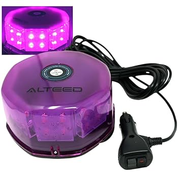 回転灯　紫　新品、未使用 Amazon.co.jp: アルティード(ALTEED) 流線型LED回転灯パトランプ